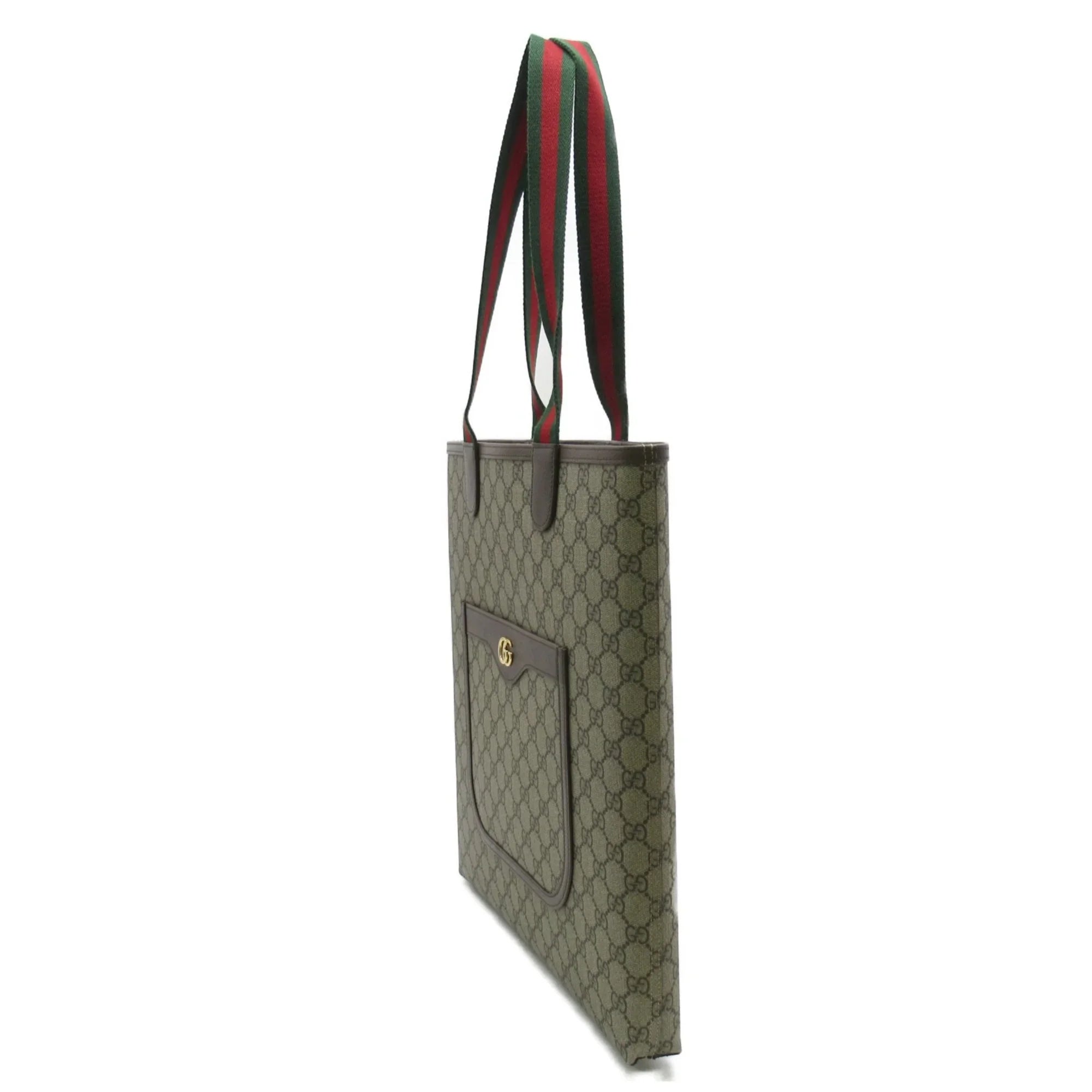 Pre-Owned GUCCI Tote Bag Beige  GG Supreme Canvas 7445449AACV8745 (New)