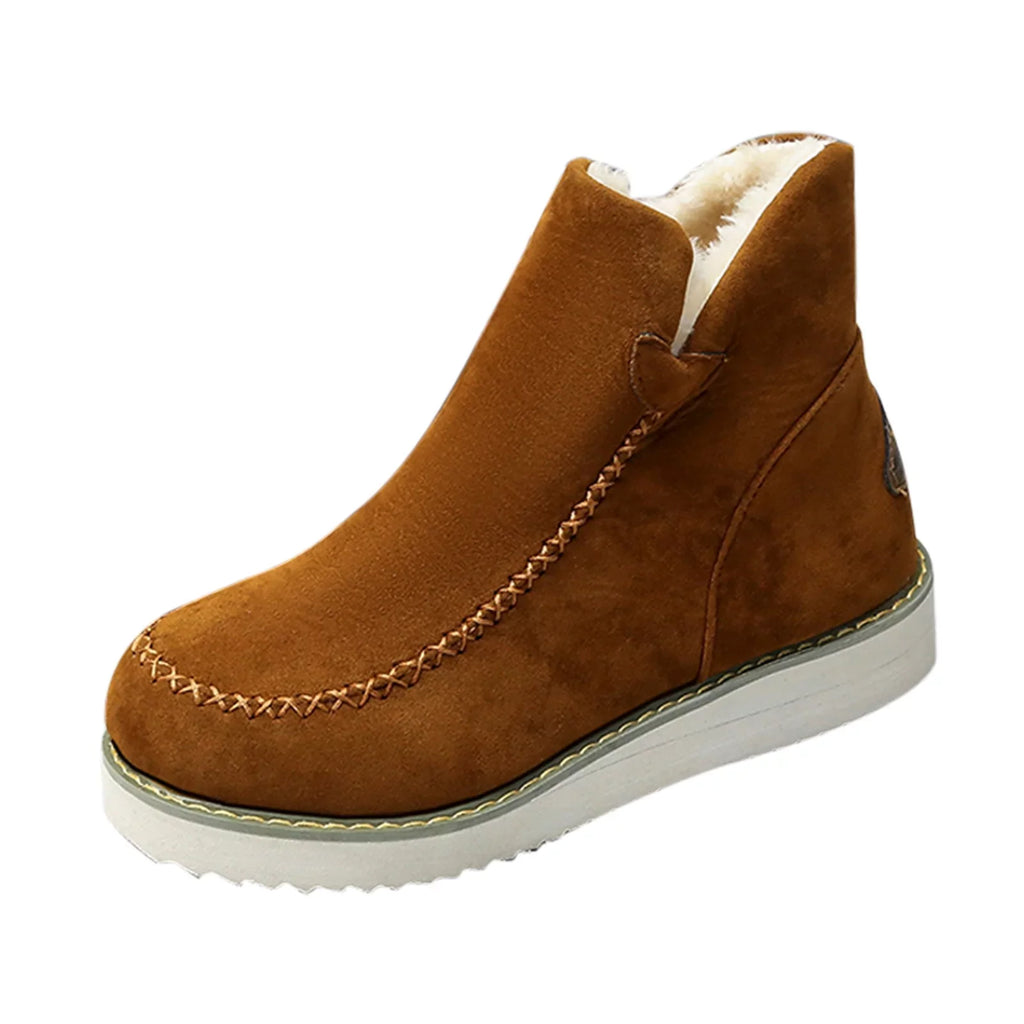 WANYNG And Fashion Shoes Boots Snow Winter Cotton Casual Women's Warm Boots Short Women's Boots Women Booties Heel Womens Heels Wide Width