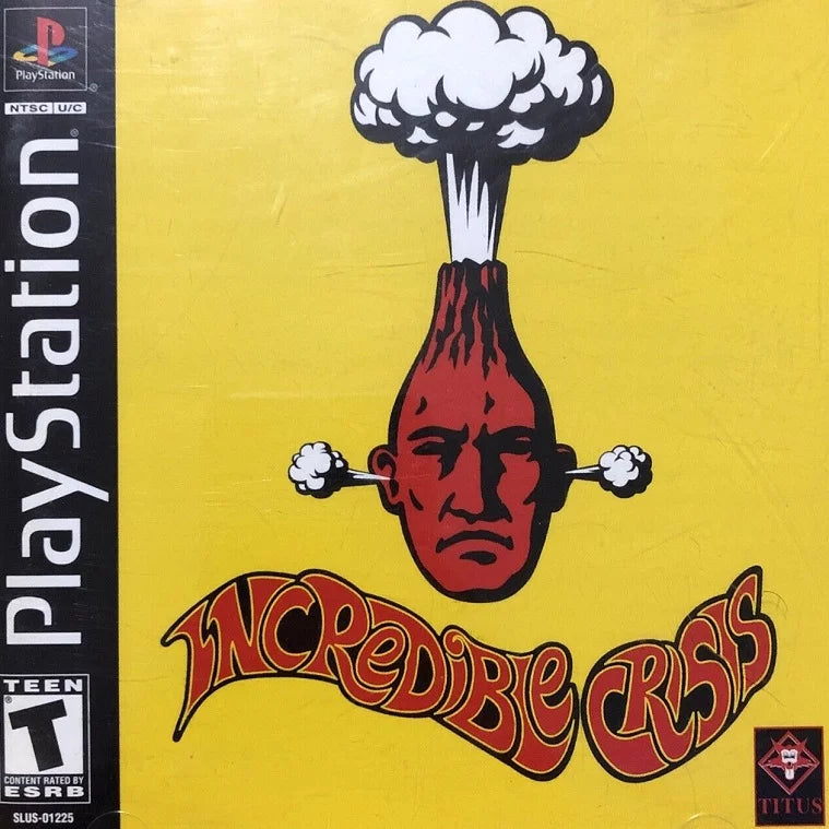 Restored Incredible Crisis (Sony PlayStation 1, 2000) (Refurbished)