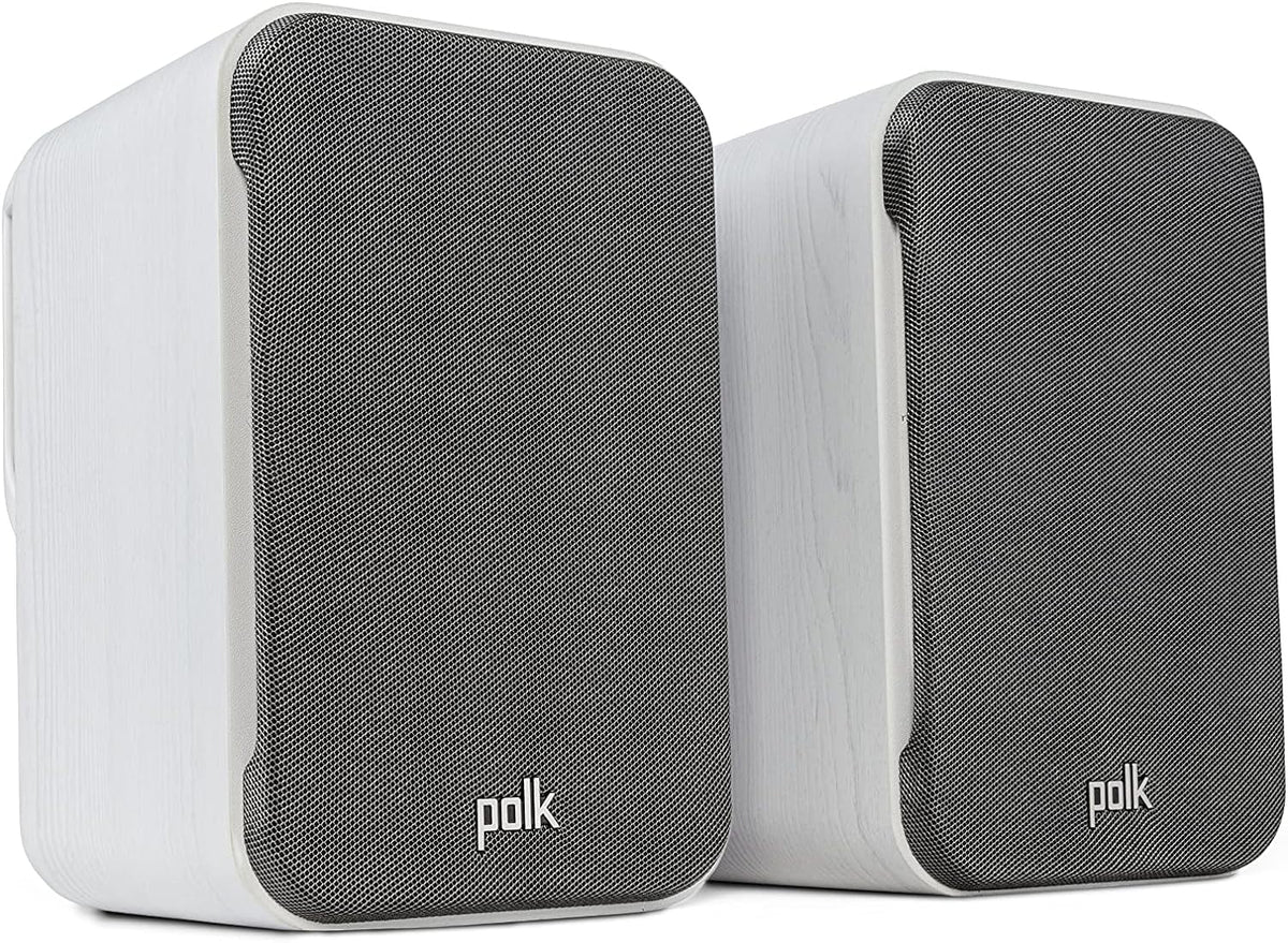 Polk Signature Elite ES10 - Hi-Fi Home Theater Satellite Surround Speakers (White)
