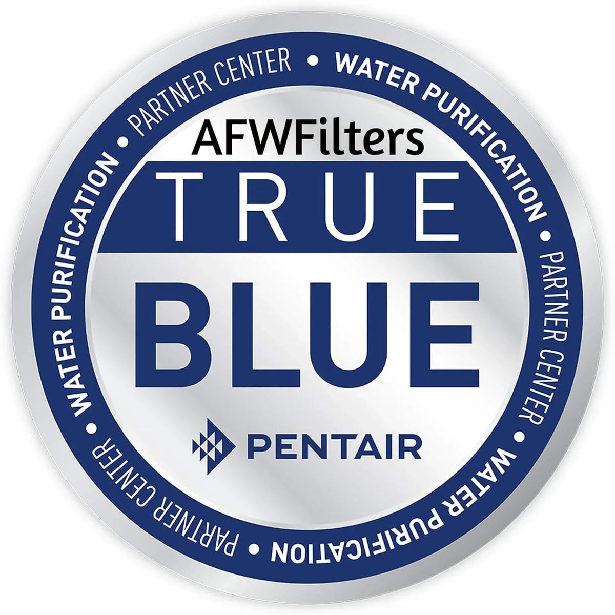AFWFilters 2 cubic Foot 64k Whole Home Iron Pro Water Softener with Fine Mesh Resin, 1" Plastic MNPT Connection, and Blue Tanks