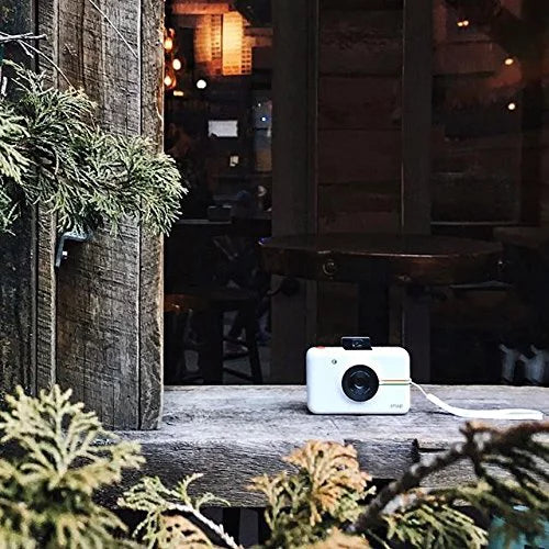 Polaroid Snap Instant Digital Camera with Zink Zero Ink Printing, White