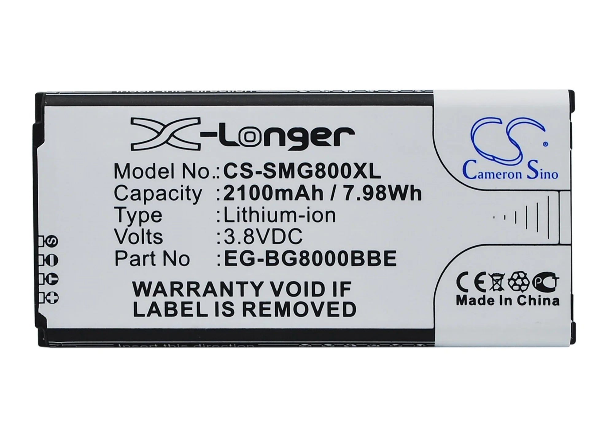 High-capacity Li-ion Battery for Samsung Galaxy S5 Dx and Mini Series - Maximize Power