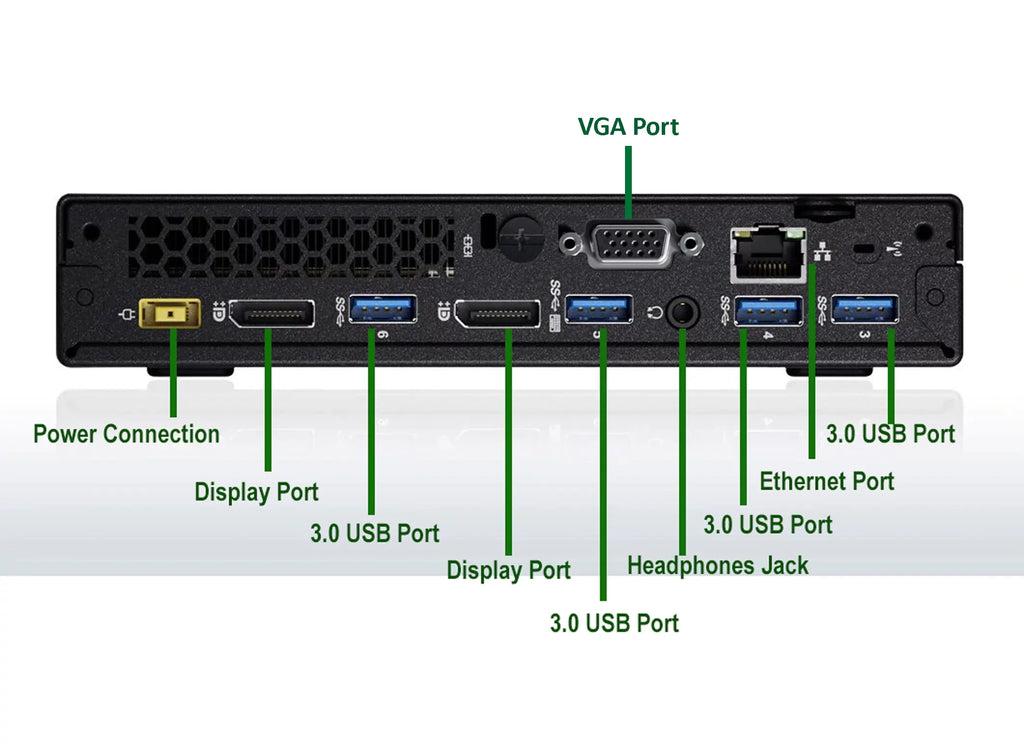 Pre-Owned Lenovo M600 Desktop Tiny Computer Mini PC Intel Pentium upto 2.64GHz Processor 4GB RAM 256GB SSD Wifi Adapter Bto KB & Mouse Windows 10 (Refurbished)