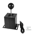 Tomshoo USB H Gear Shifter PC Sequential Gears Shifting Device Computers Racing Games Accessory