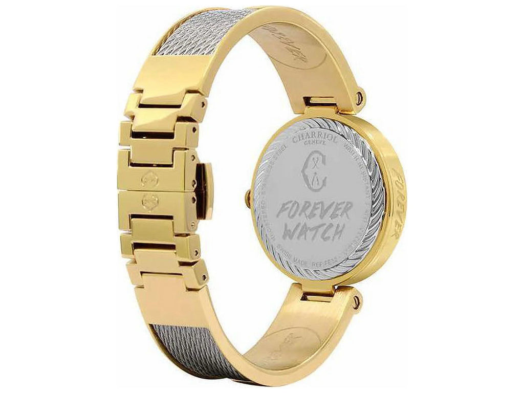 CHARRIOL Forever Elephant White Mother of Pearl Dial Ladies Watch