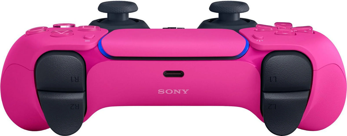 PlayStation 5, PS5 DualSense Wireless Controller - Nova Pink Bundle With 6Ave Microfiber Cleaning Cloth