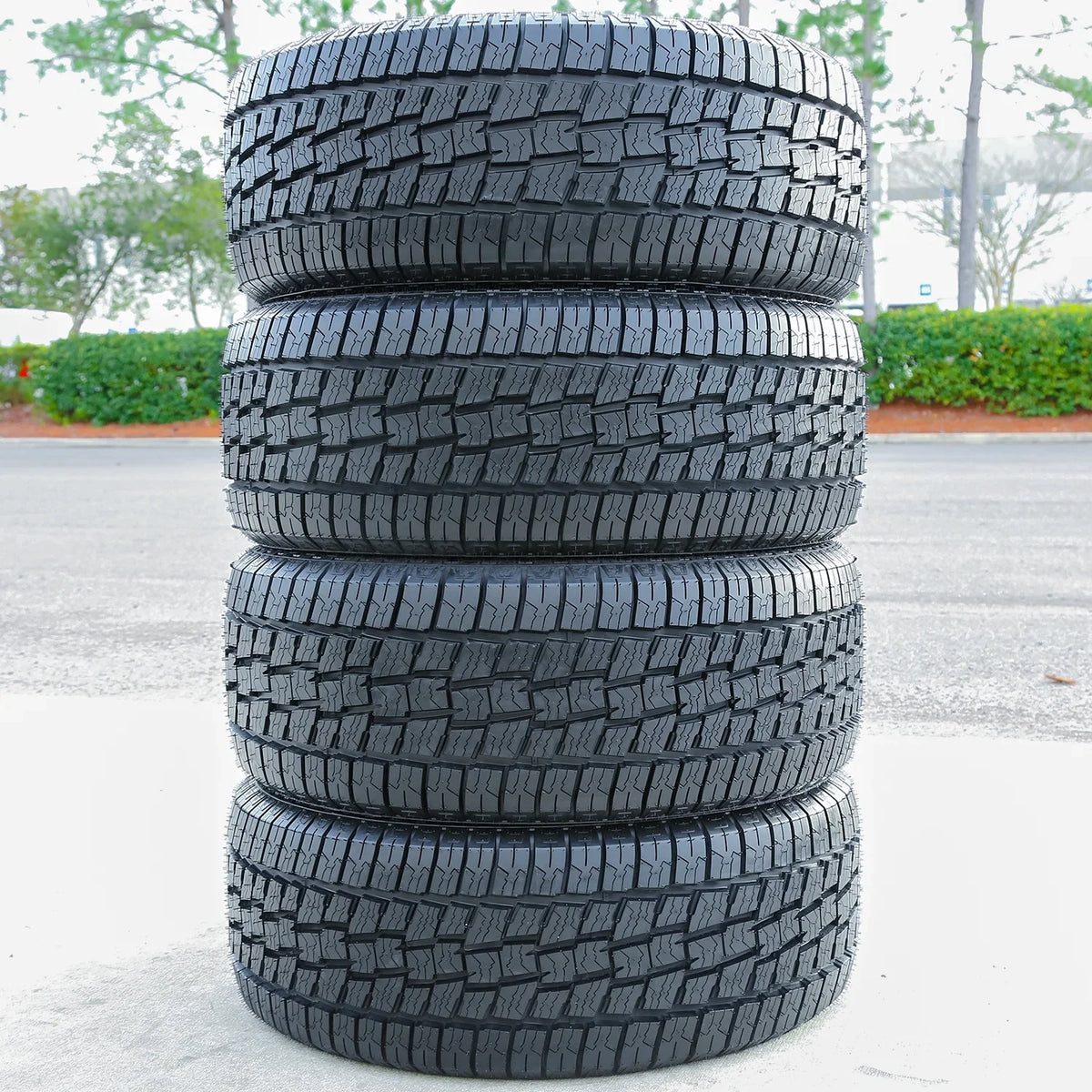 Set of 4 (FOUR) Landgolden LGT57 A/T LT 235/85R16 Load E 10 Ply AT All Terrain Tires