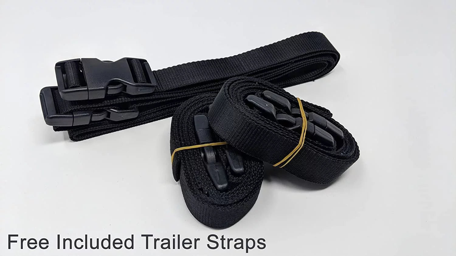 Weatherproof Jet Ski Covers for Yamaha EXR 2020 - Yellow/Black Color - All Weather - Trailerable - Protects from Rain, Sun, UV Rays, and More! Includes Trailer Straps and Storage Bag