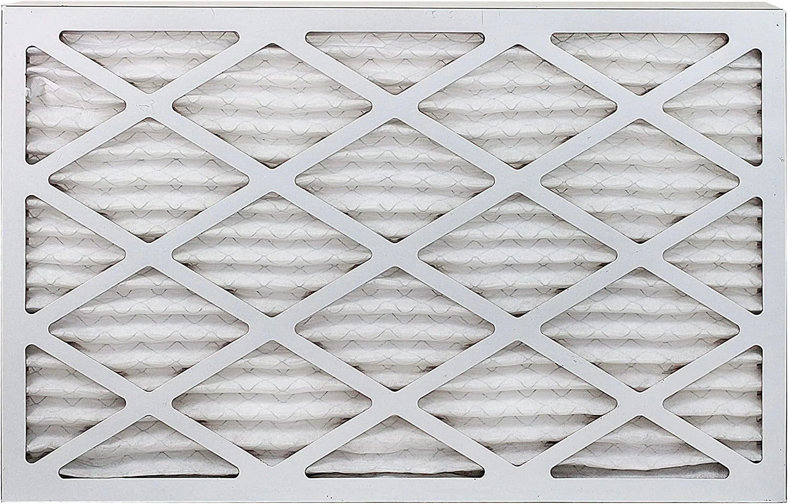 Filterbuy 15x30x2 MERV 13 Pleated HVAC AC Furnace Air Filters (12-Pack)