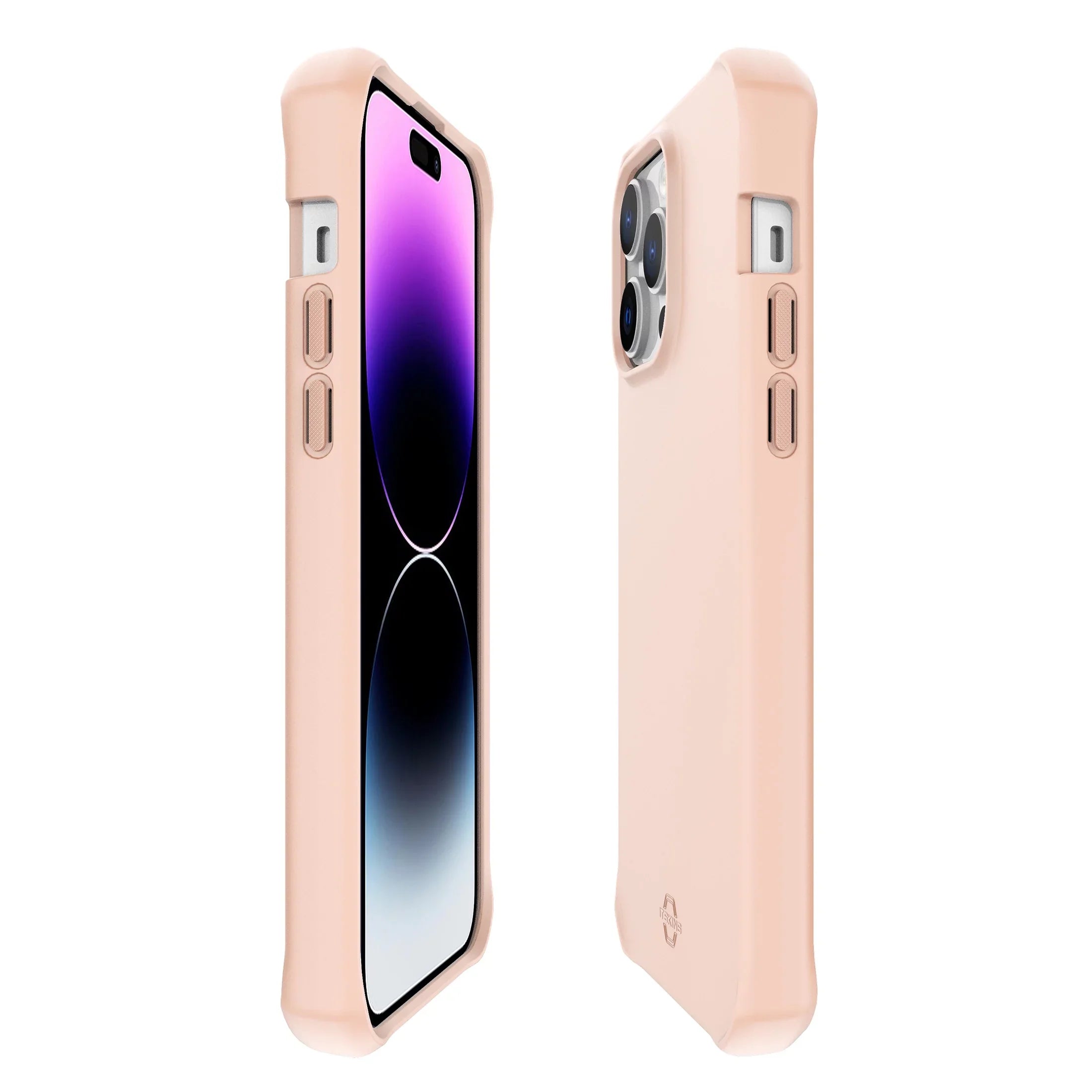 ITSKINS SPECTRUM-R CASE FOR IPHONE 14 PRO (6.1") - 100% RECYCLED MATERIALS - MAGSAFE COMPATIBLE - SILK SERIES - LIGHT PINK