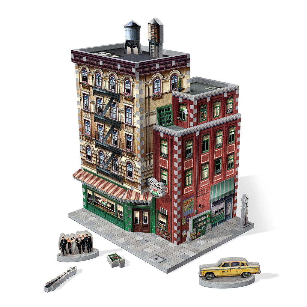 Wrebbit 3D - Friends TV Series Central Perk Coffee Shop 440-Piece 3D Jigsaw Puzzle