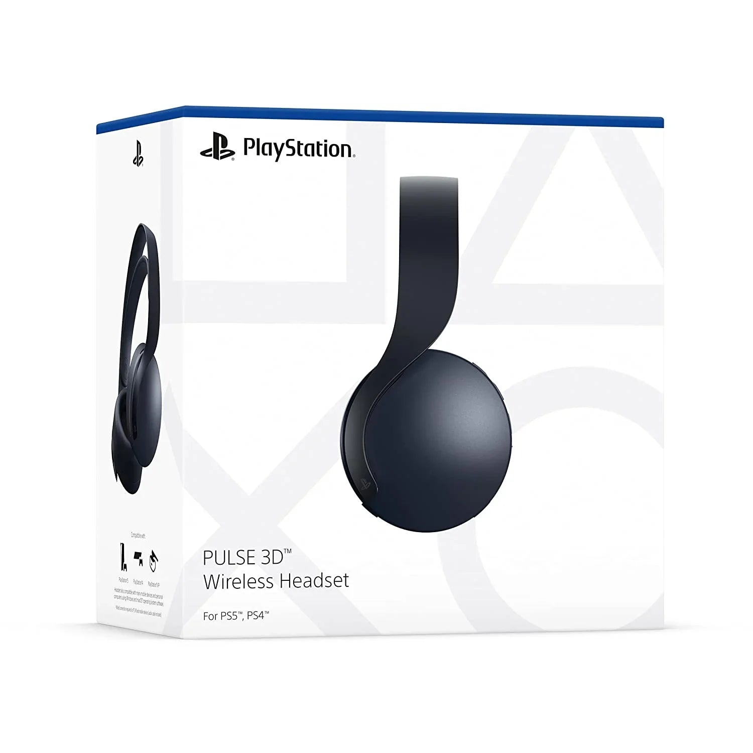 Sony Playstation 5 Disc Version PS5 Console and Black Pulse 3D Headset Bundle with Microfiber Cleaning Cloth