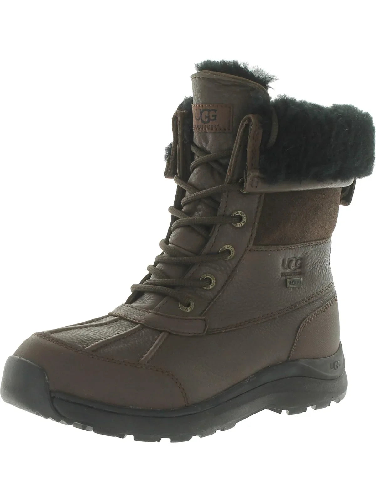 Ugg Womens Adirondack III Leather Ankle Winter & Snow Boots