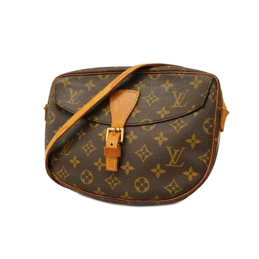 Pre-Owned Louis Vuitton Shoulder Bag Monogram Jeune Fille MM M51226 Brown Ladies (Good)