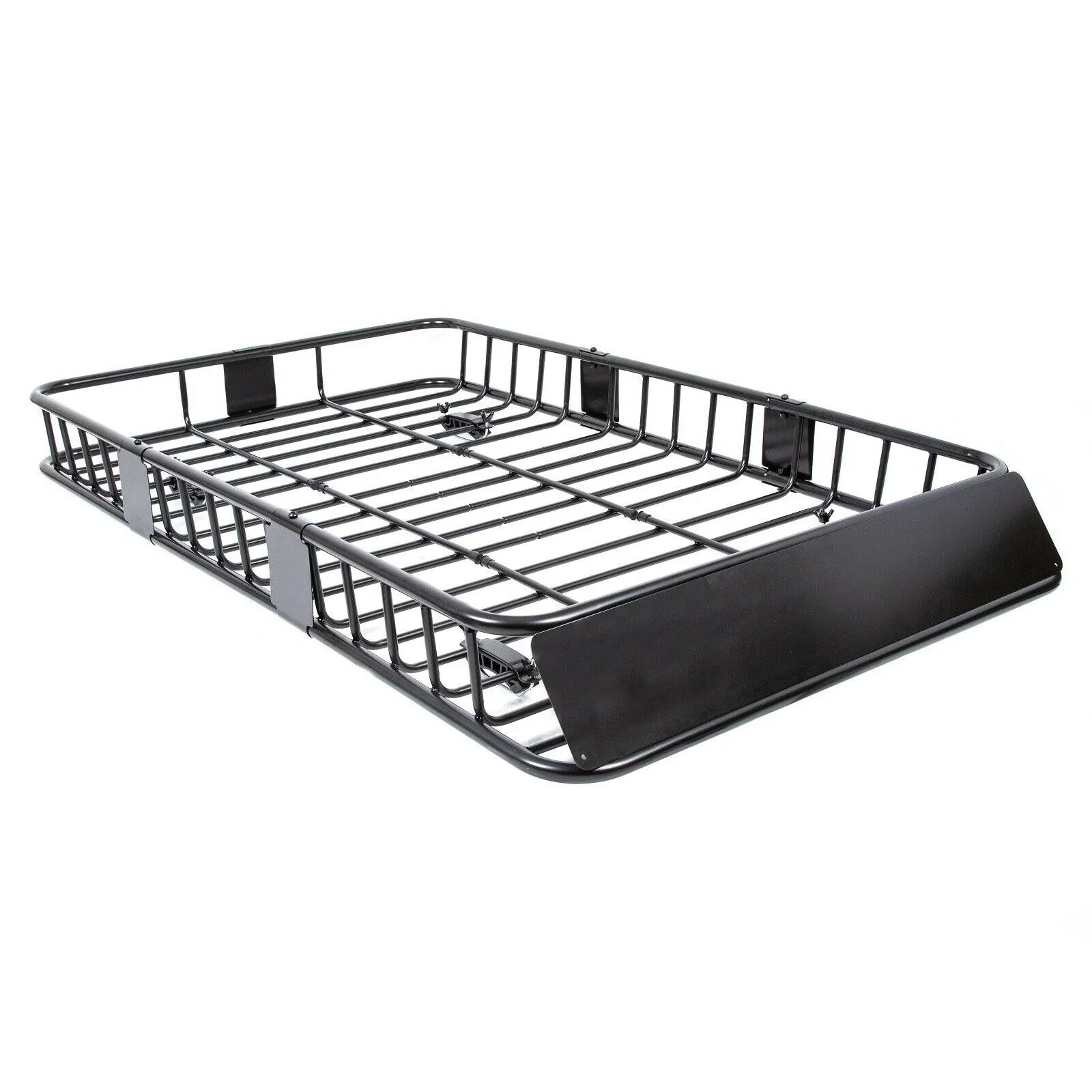 Teledu 64'' Universal Roof Rack w/Extension Cargo SUV Top Luggage Carrier Basket Holder