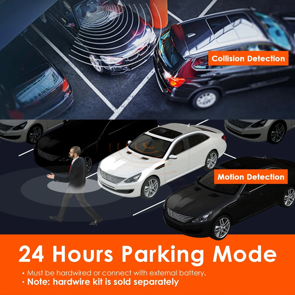 Vantrue N4 3 Channel 4K Dash Cam, 4K+1080P Front and Rear, 1440P+1440P Front and Inside, 1440P+1440P+1080P Three Way Triple Car Camera, IR Night Vision, 24 Hours Parking Mode, Support 512GB Max