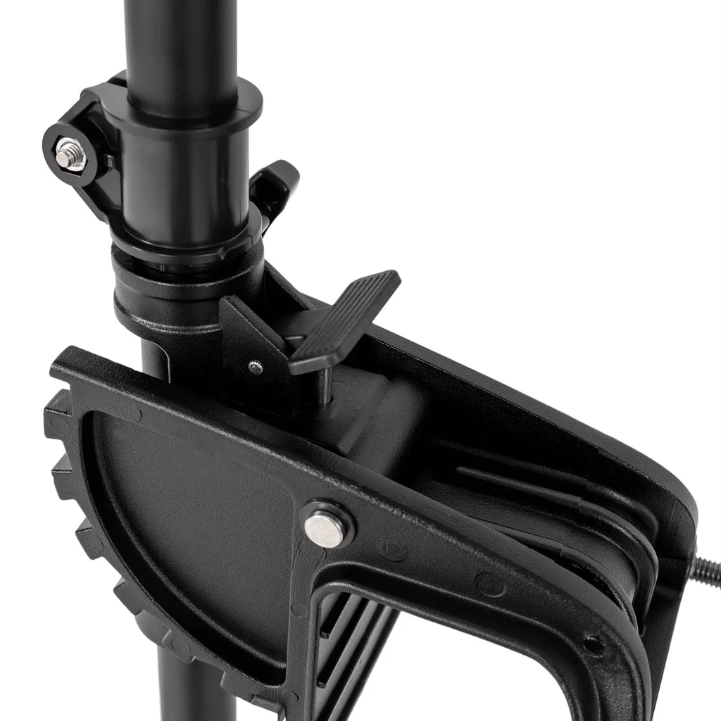 Miumaeov Electric Trolling Motor, 12V 58 LBS Fishing Boat Engine Short Shaft Marine Outboard Motor Drive