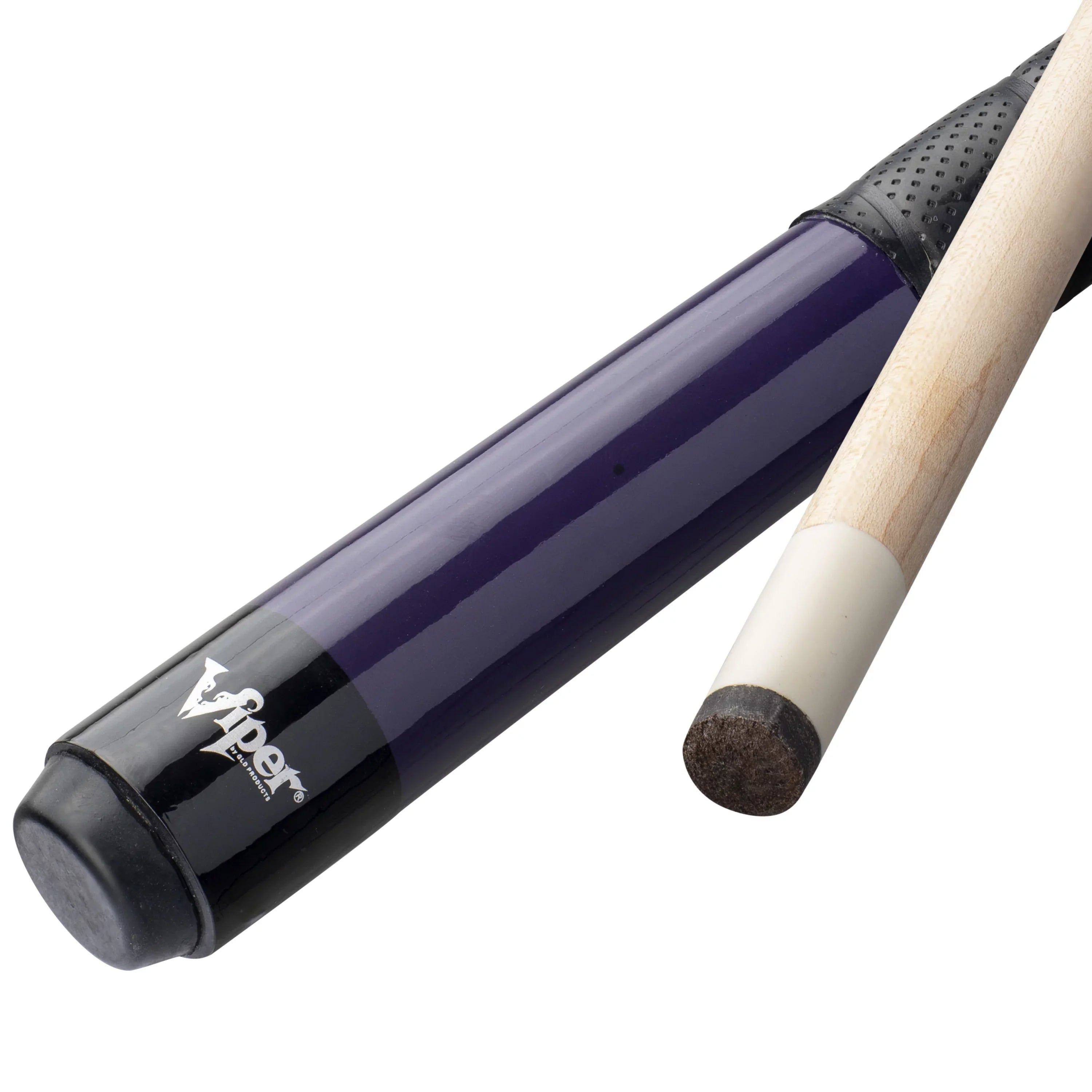 Viper Sure Grip Pro 58" Billiard/Pool Cue, 2 Piece, Purple, 20 Ounce