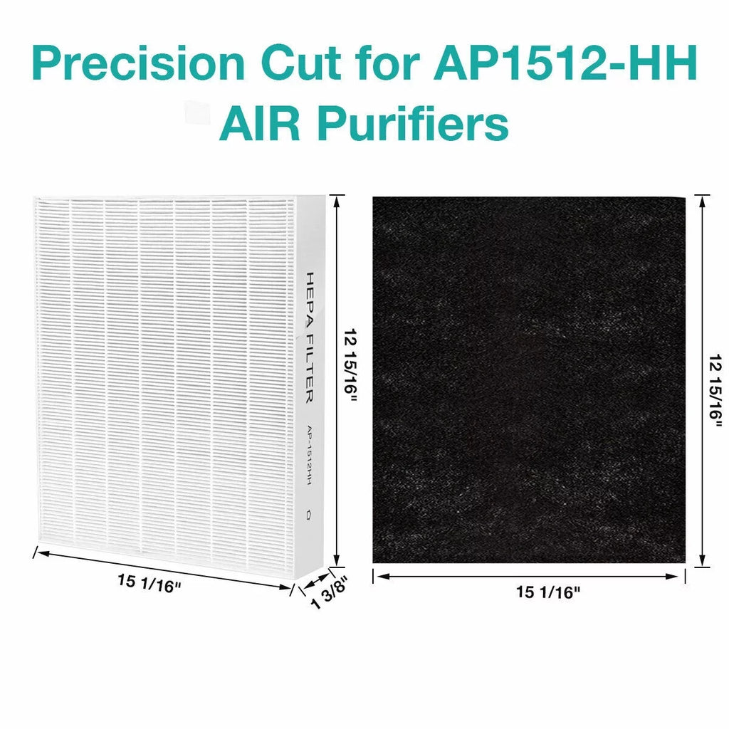 True HEPA Replacement Filter for Coway AP1512HH Air Purifiers 3304899 2 Pack