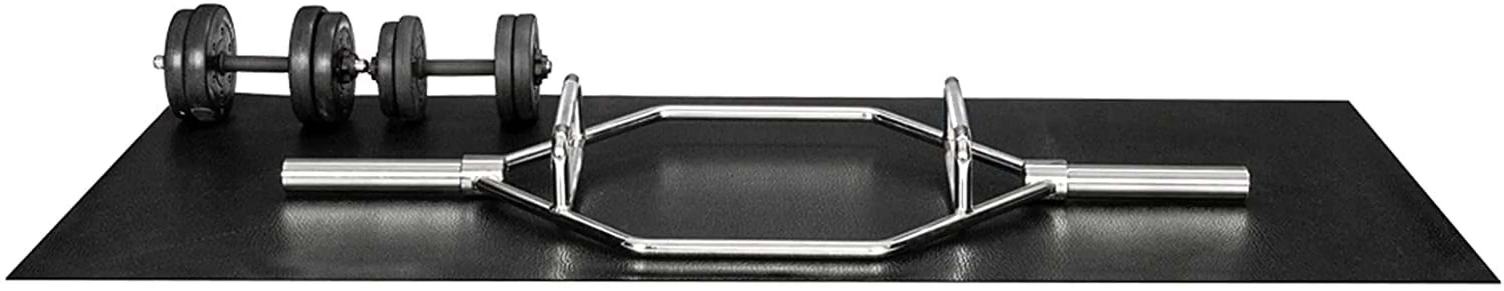 PVC fitness equipment mat, for Treadmills Rowing Machines Recumbent Bikes and Exercise Equipment Exercise Mats for Home Workout