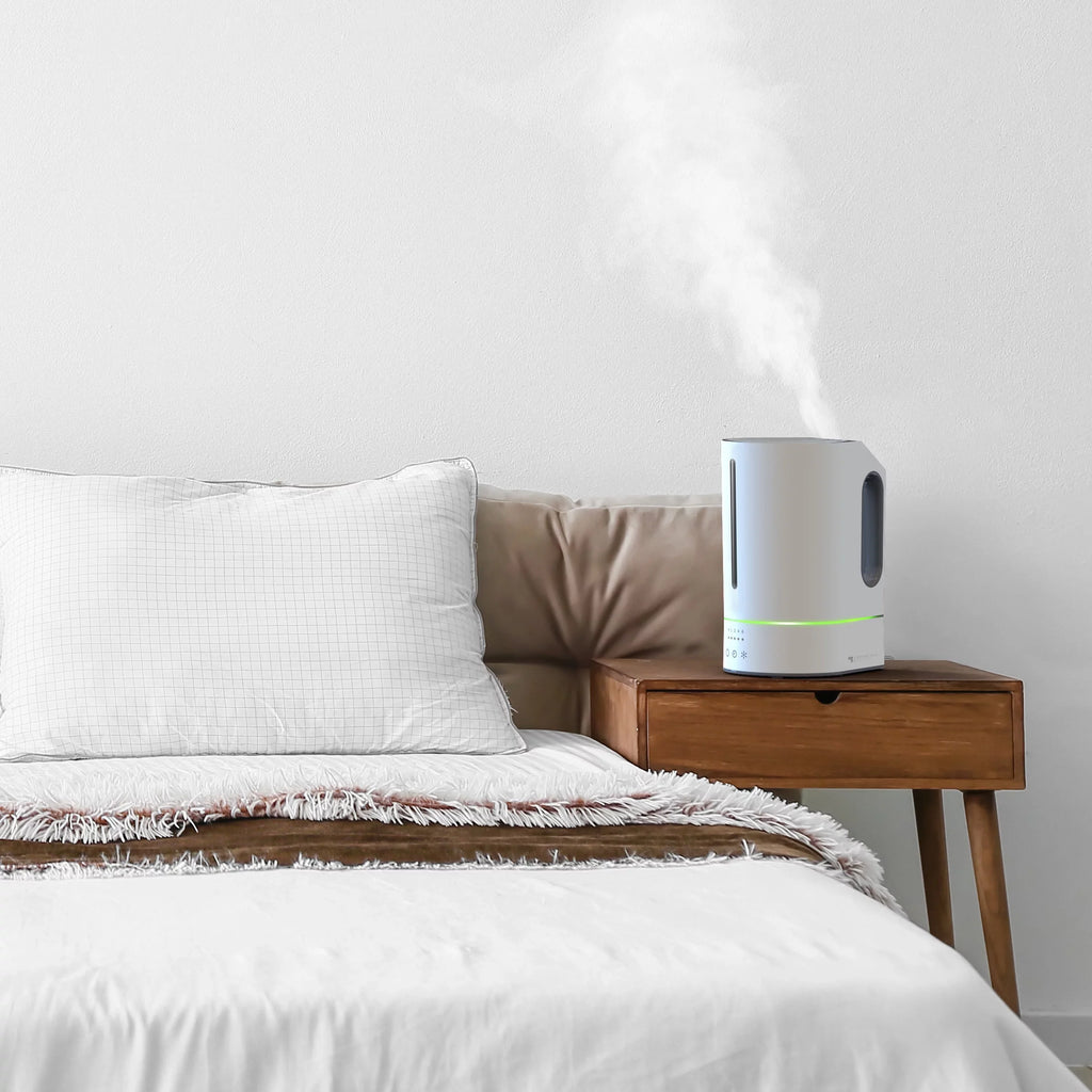 Sharper Image MIST 8 Ultrasonic Humidifier with Customizable Light, Cool Mist, 0.65 Gallon Pitcher Tank