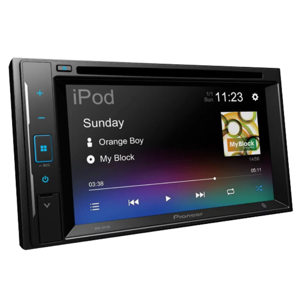 KIT2539 Bundle with Pioneer Multimedia DVD Car Stereo and Installation Kit - for 2007-2010 Ford Explorer Sport Trac / Bluetooth Touchscreen, Backup Camera, Double Din Dash Kit