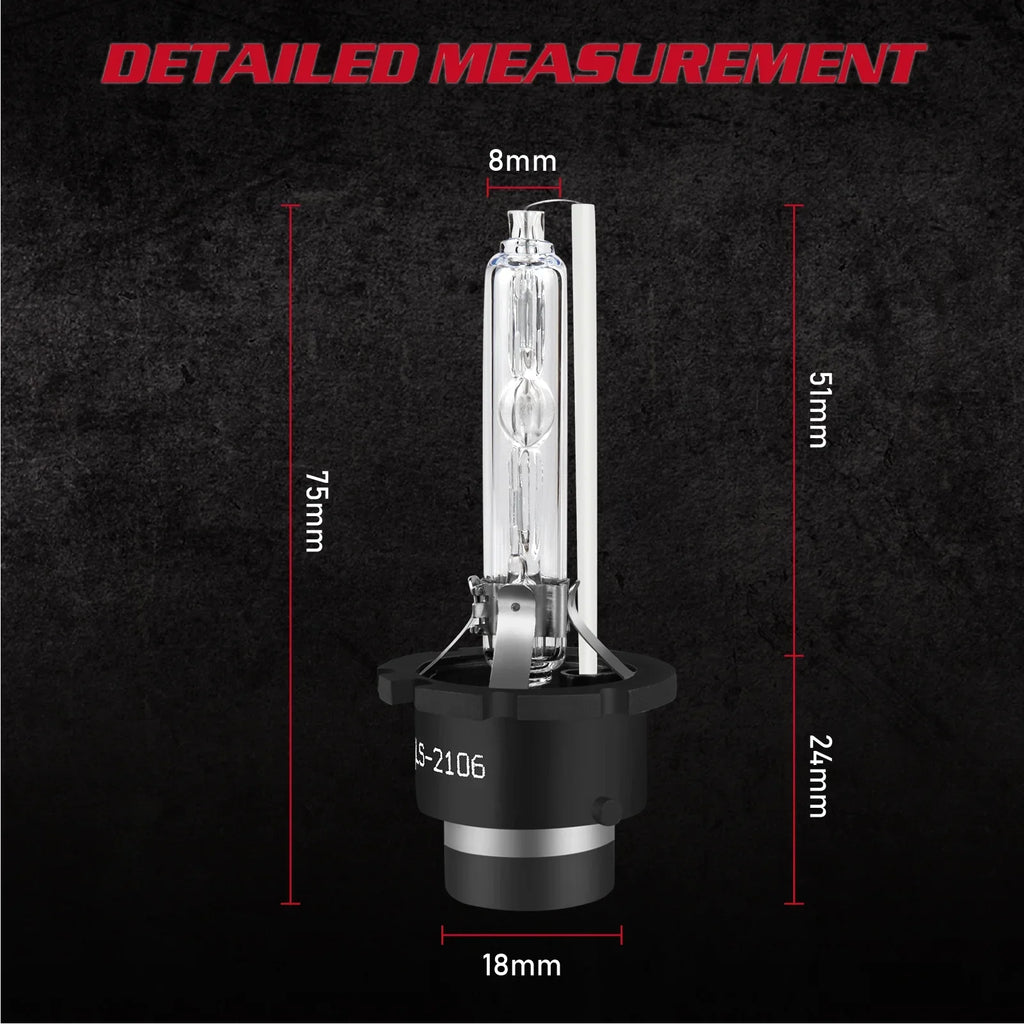 SKN D4S HID Headlight Bulbs for Mazda CX-5 2018 H11 H8 Led Fog Lights 4pcs