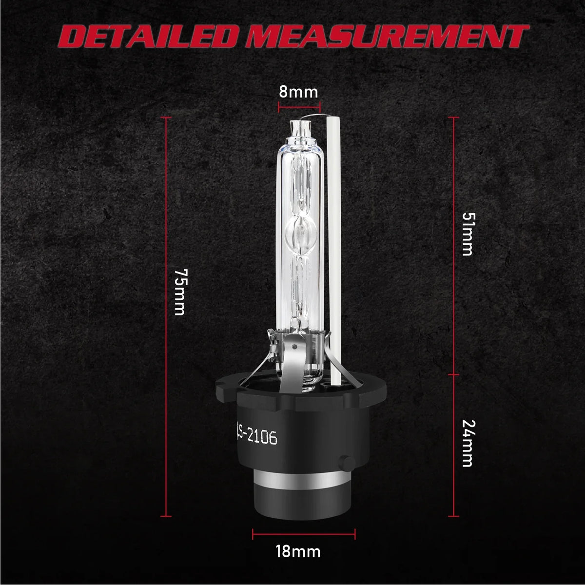 SKN D4S HID Headlight Bulbs for Mazda CX-5 2018 H11 H8 Led Fog Lights 4pcs