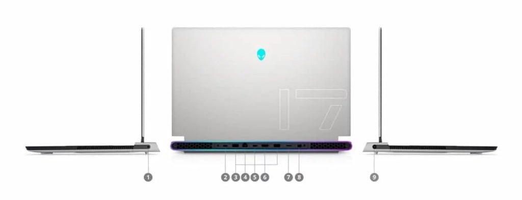 Restored Dell Alienware X17 R1 Gaming Laptop (2021) 17.3" FHD Core i7 - 1TB SSD - 64GB RAM - RTX 3080 8 Cores @ 4.6 GHz - 11th Gen CPU - 10GB GDDR6X (Refurbished)