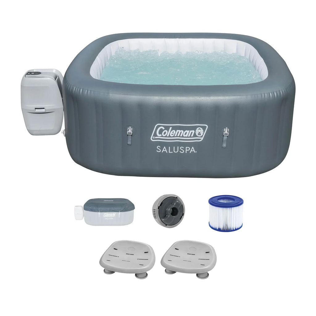 Bestway Coleman Hawaii Hot Tub + Bestway SaluSpa Non Slip Spa Seat