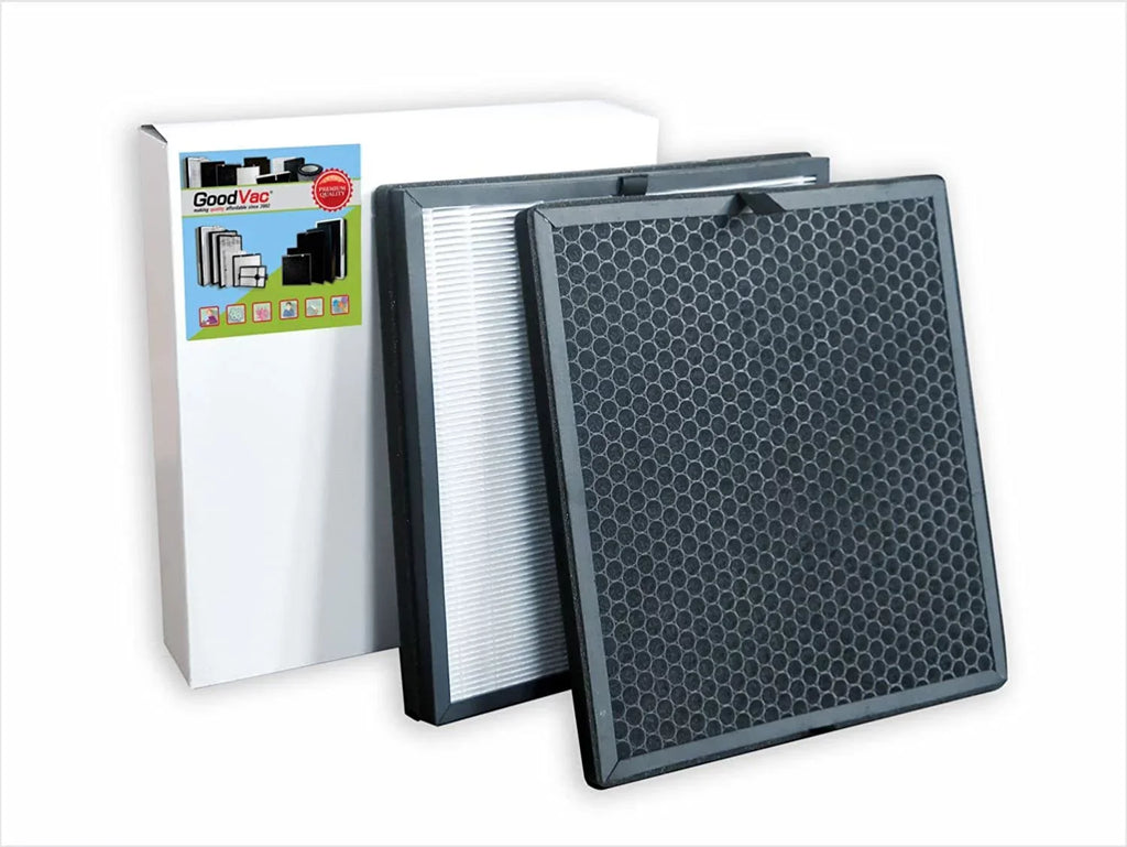 GOODVAC Replacement H13 True HEPA Filter Kit Compatible with Samsung Cube Air Purifiers CFX-H100/GB