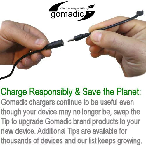 Gomadic High Capacity Rechargeable External Battery Pack suitable for the Sony Ericsson Xperia Play - Portable Charger with TipExchange Technology