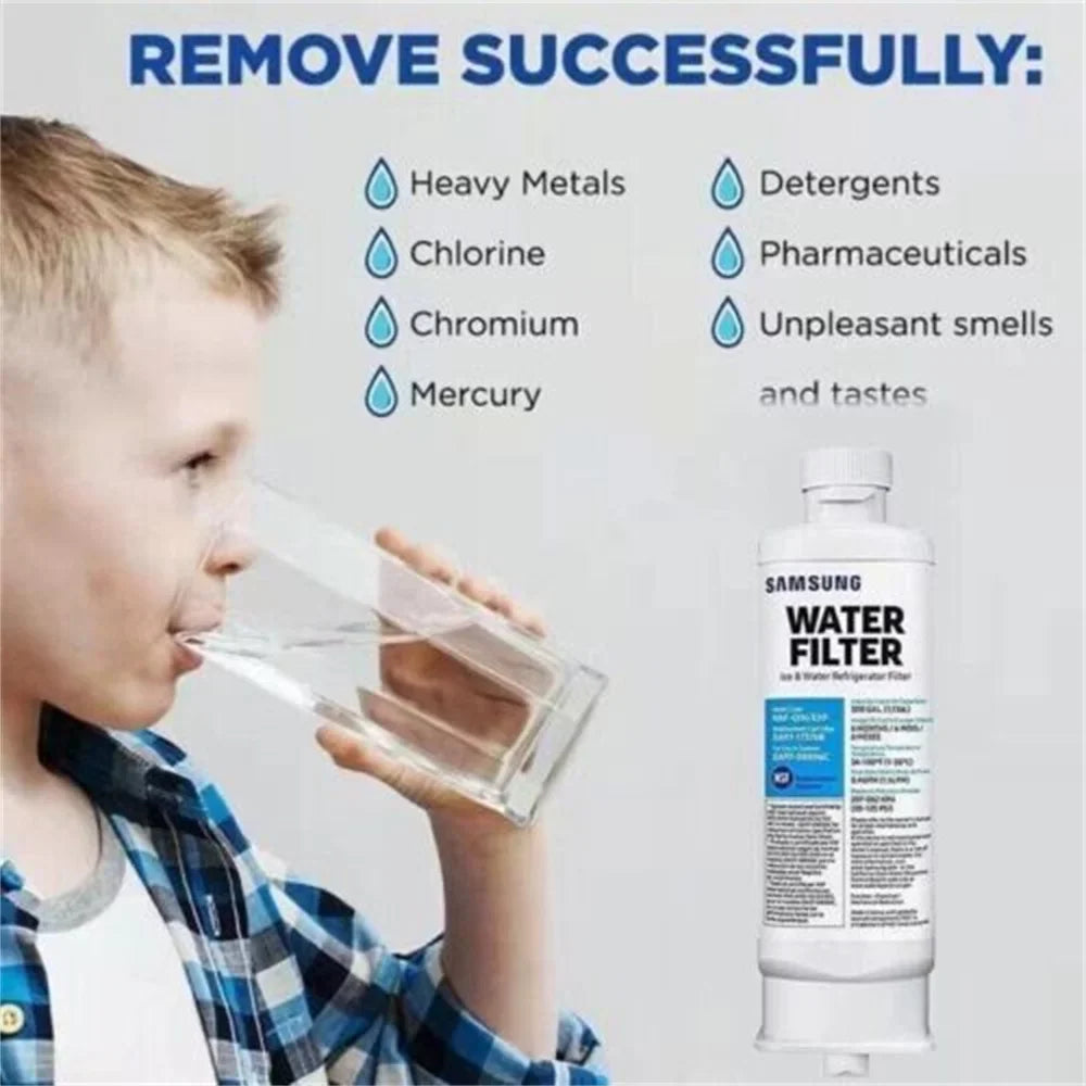 4 Pack Compatible with DA97-17376B, DA97-08006C, HAF-QIN, HAF-QIN/EXP Refrigerator Water Filter