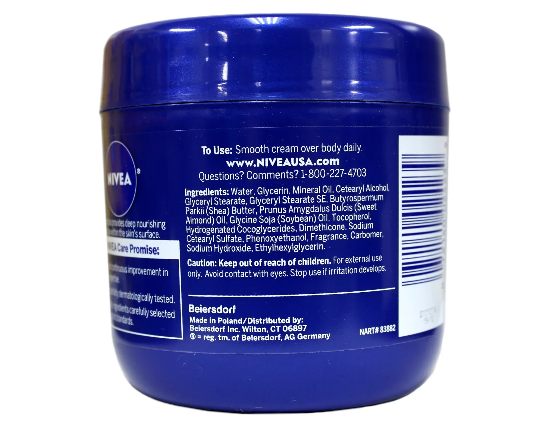 NIVEA Essentially Enriched Body Cream Almond Oil Deep Nourishing Serum 13.5 oz Pack of 6