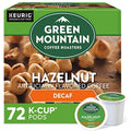Green Mountain Coffee Roasters Hazelnut, Single Serve Coffee K-Cup Pod, Decaf, 12 Count (Pack Of 6) (Packaging May Vary), 72 Count
