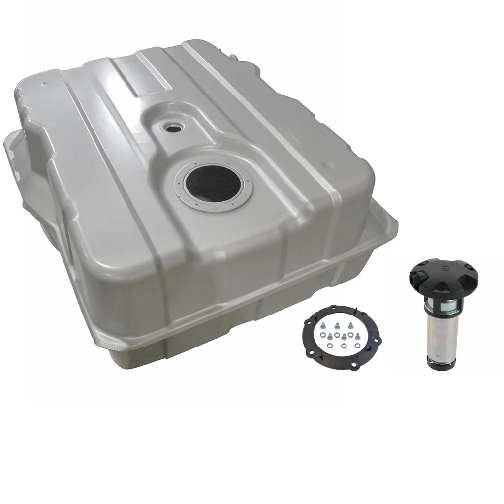 TRQ Diesel Fuel Tank & External Fuel Pump Kit Rear 40 Gallon for Ford Truck FKA67529