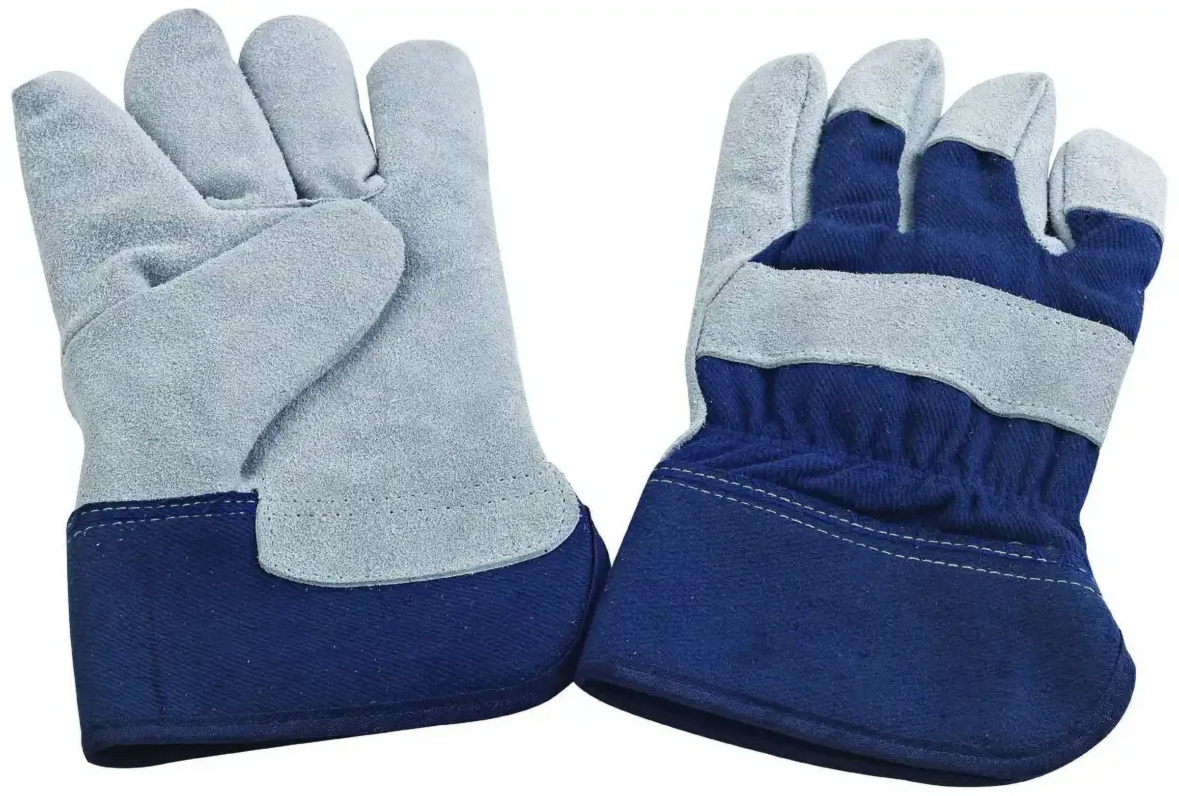 DiamondBack JF-6317 Mens Leather Palm Insulated Work Gloves