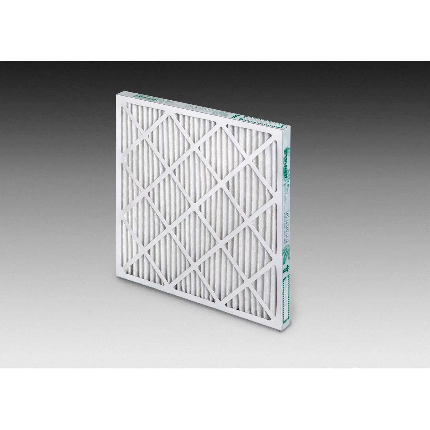 Global Industrial LEED Compliant Pleated Air Filter, MERV 13, 24"Wx24"Hx2"D, Lot of 12
