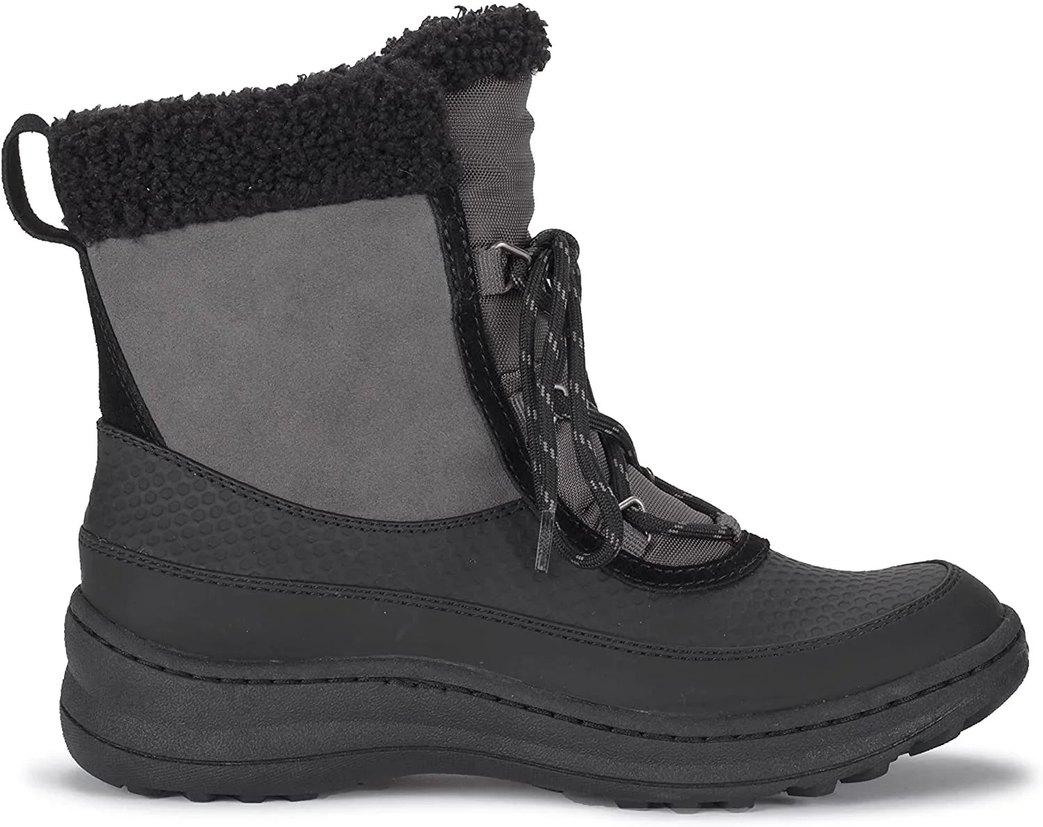 BareTraps ALTA Womens Boots 10 Dark Grey/Black Suede