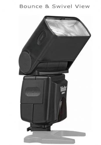 Canon EOS 5DS/5DS R Bounce, Zoom & Swivel Head Flash + High Powered AC Rapid Charger With 4AA 2900 Mah Batteries + Nw Di