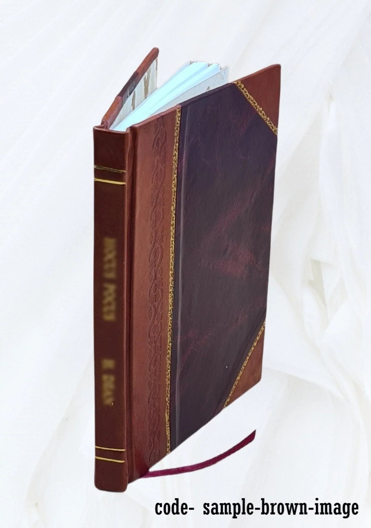 La perla. Zarzuela original en tres actos 1870 [Leather Bound]