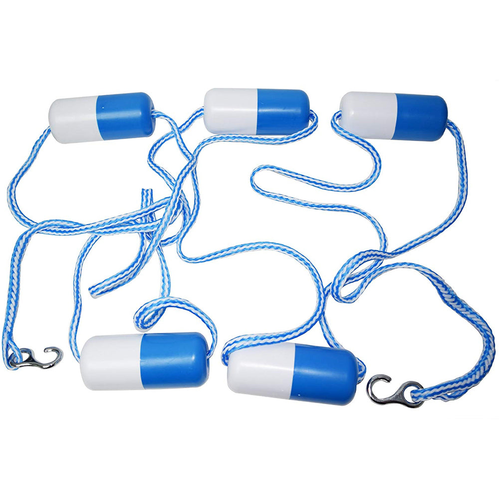 Blue Devil Swimming Pool Rope and Floats, 16"
