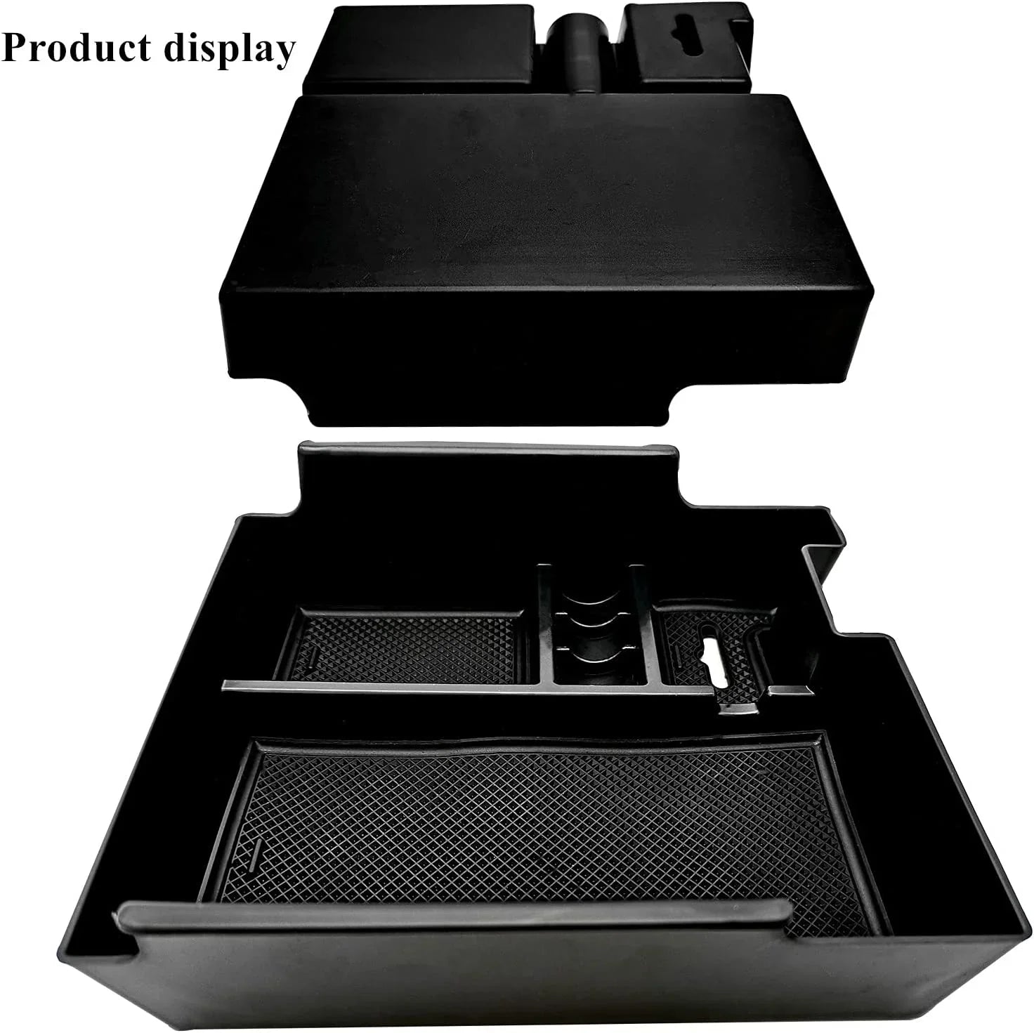 EVTIME Center Console Organizer Interior Storage Box fit for Ford Explorer 2019 2018 2017 2016 2015 2014 2013 2012 Accessories Armrest Secondary Storage Tray