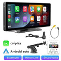 Portable Car Stereo Wireless Apple CarPlay & Android Auto, Car Radio 10.26" Touchscreen, Bluetooth5.0, Mirror Link, Maps Navigation, Voice Control,AUX Cable Vehicles