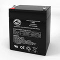 AJC Battery Compatible with Aosom Kids Motorcycle Dirt Bike Electric 12V 5Ah Ride-On Toy Replacement Battery