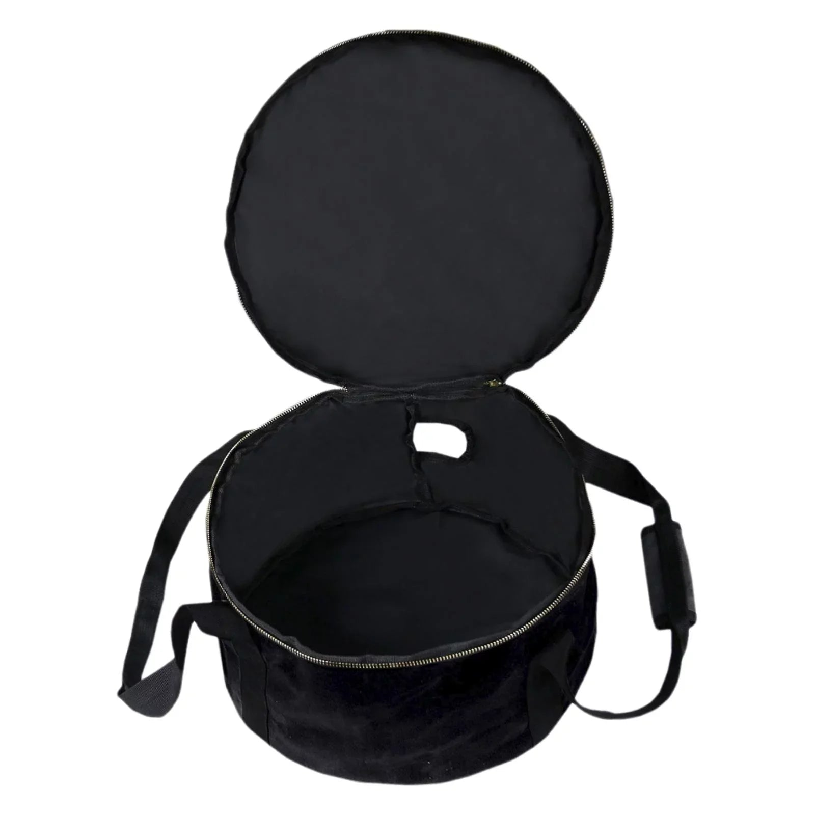 Durable Storage Bag Dutch Oven Container Cookware 12" Multipurpose Handbag Carry Bag for BBQ Camping ,Outdoor Activities ,Fishing Accessories - Black