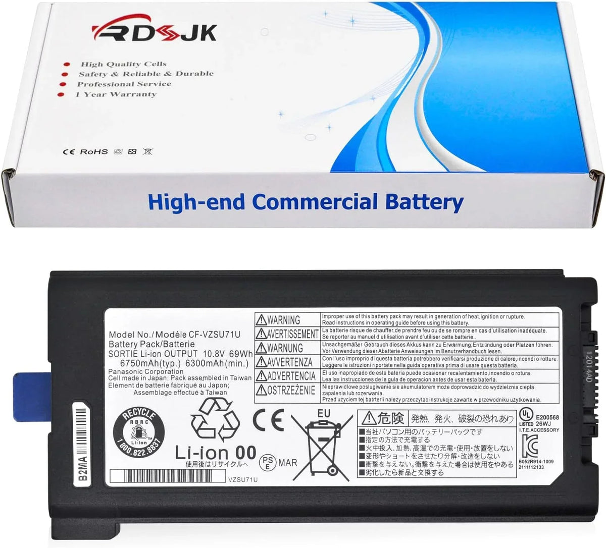 CF-VZSU71U VZSU71U Laptop y for Panasonic Toughbook CF-30 CF-31 CF-53 CF30 CF31 CF53 CF-VZSU72U CF-VZSU1430U