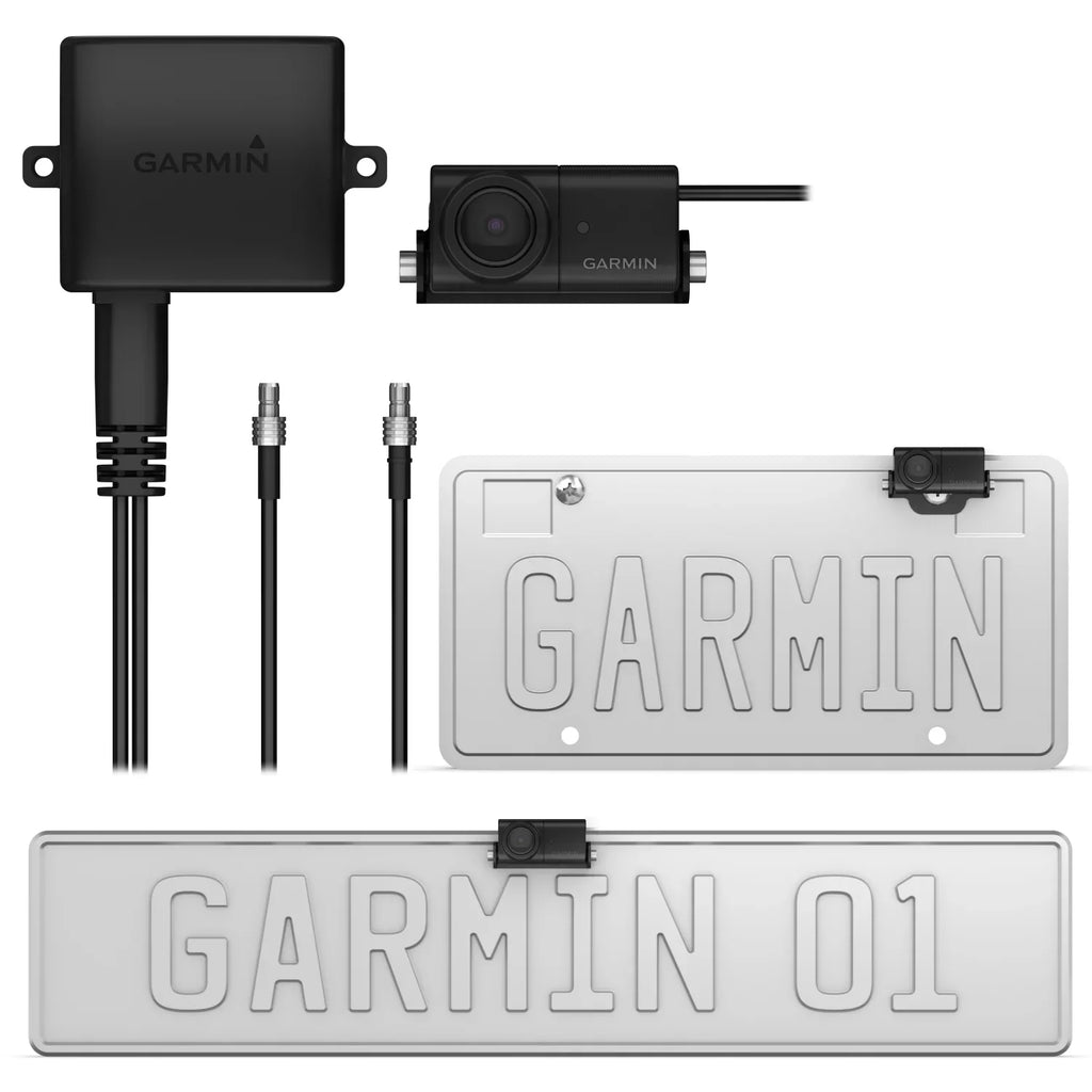 Garmin BC 50 with Night Vision – Wireless Backup Camera, NightGlo Illumination, 160-degree Lens, Weather-Resistant, 50ft Range for Trucks, RVs and Trailers with Wearable4U Power Pack Bundle