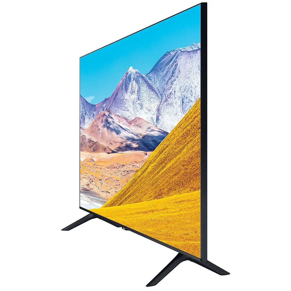 Samsung UN65TU8000 65-inch 4K UHD Smart LED TV (2020) Bundle with Deco Gear 60W Soundbar & Subwoofer, Wall Mount, Surge Adapter, Screen Cleaner and TV Digital Essentials (65TU8000 65 Inch TV 65" TV)